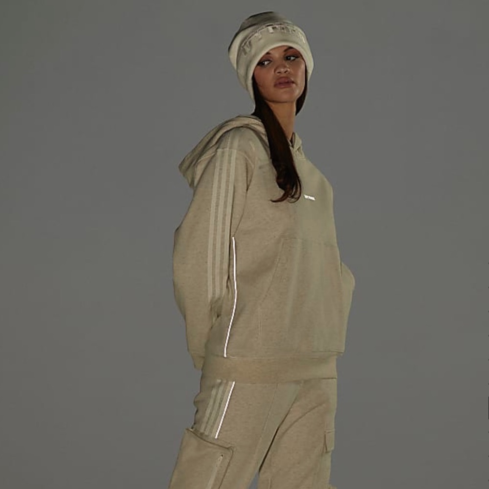 NWT Adidas x IVY PARK Beyoncé SZ LG Cargo Hoodie - Picture 3 of 6